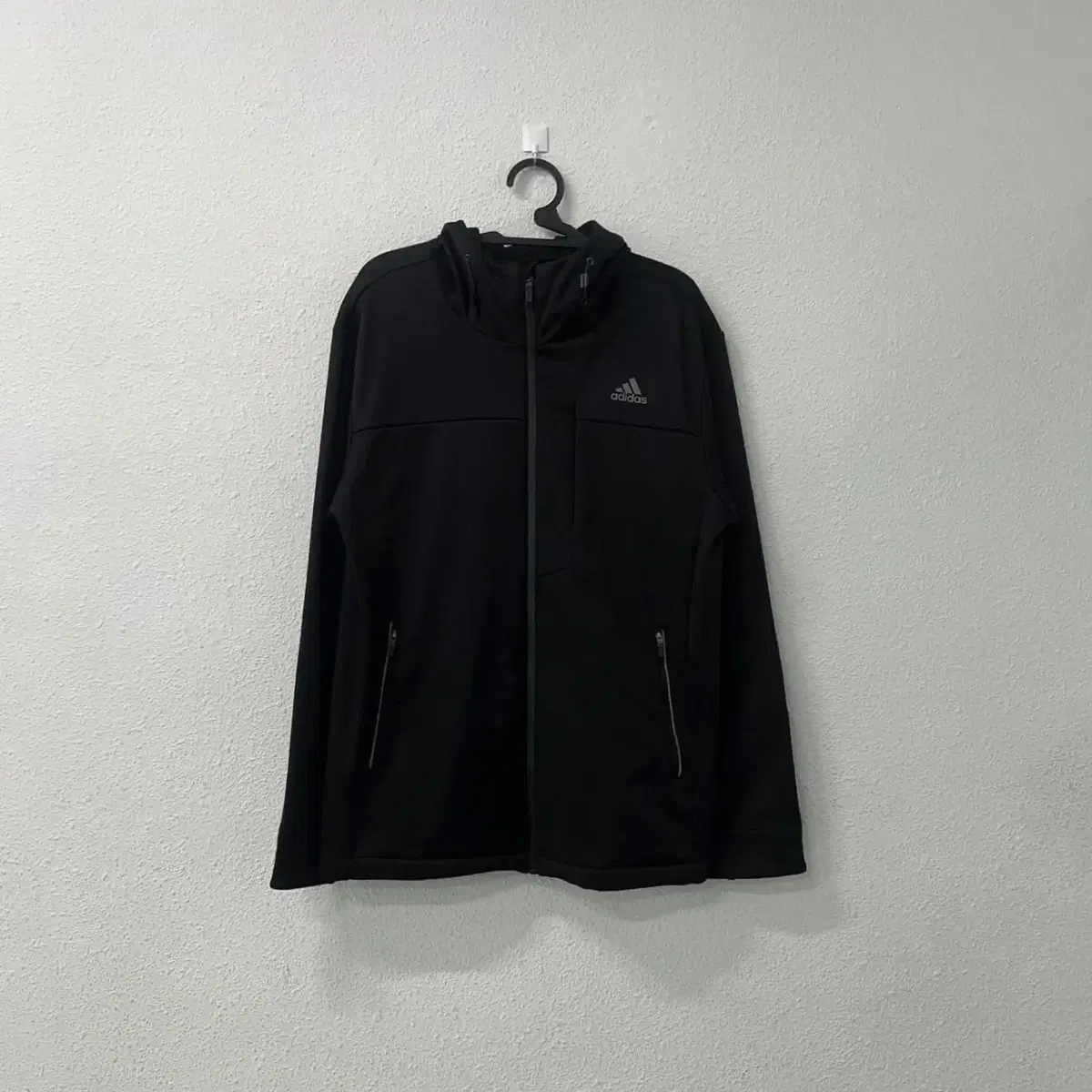 2XL 아디다스 하이브리드 기모 후드집업 N0398