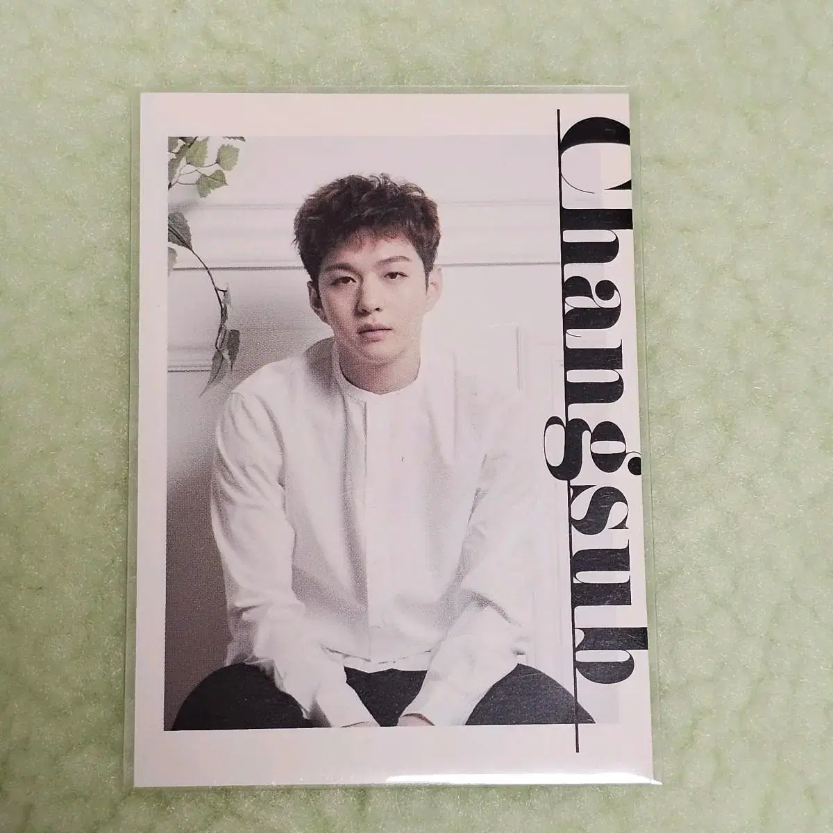 Fr. Lee Changsub can usually be reached at photocard sell (btob/photocard)