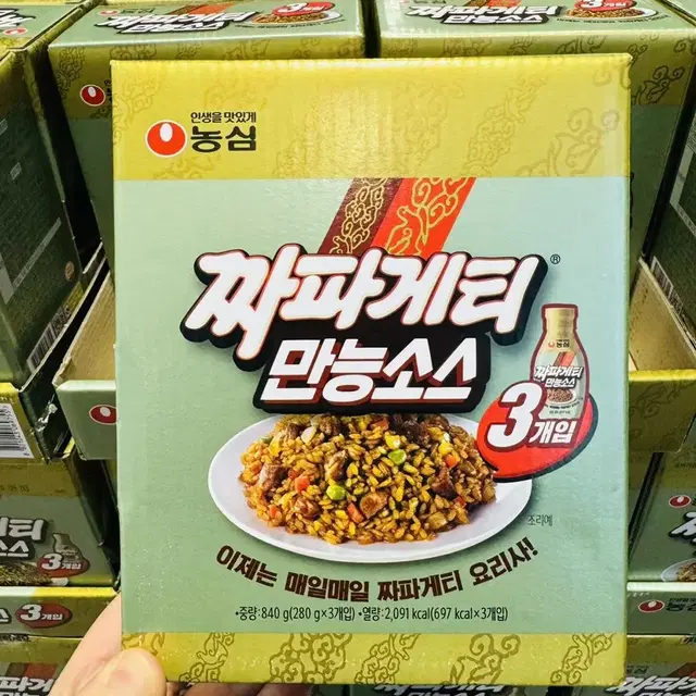 (무료배송)농심 만능 짜파게티 소스 280g 3입