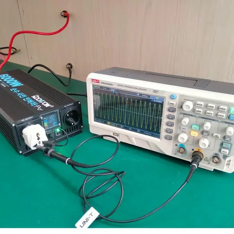 새제품 KC인증 정격용량 3kw 인버터 순수사인파 60hz 피크6kw