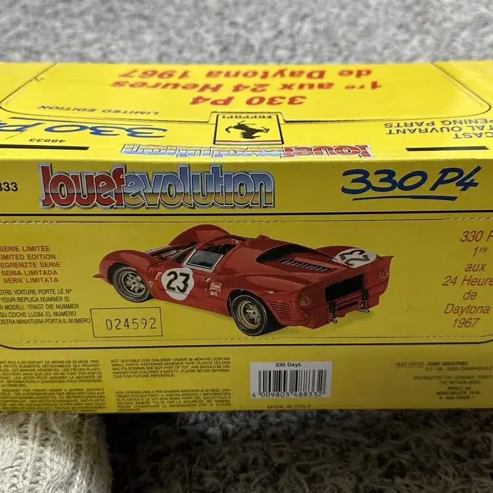 Jouef evolution Ferrari P4 330 1:18