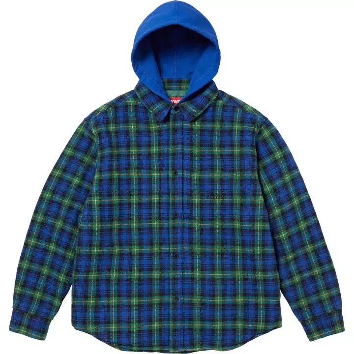 S,M,L,XLSupreme Tartan Flannel HoodieFW23 SupremeHoodieJacket Christmas