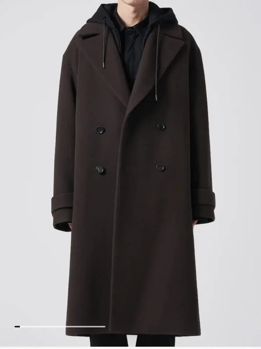 Junge 22FW Brown Hooded Coat