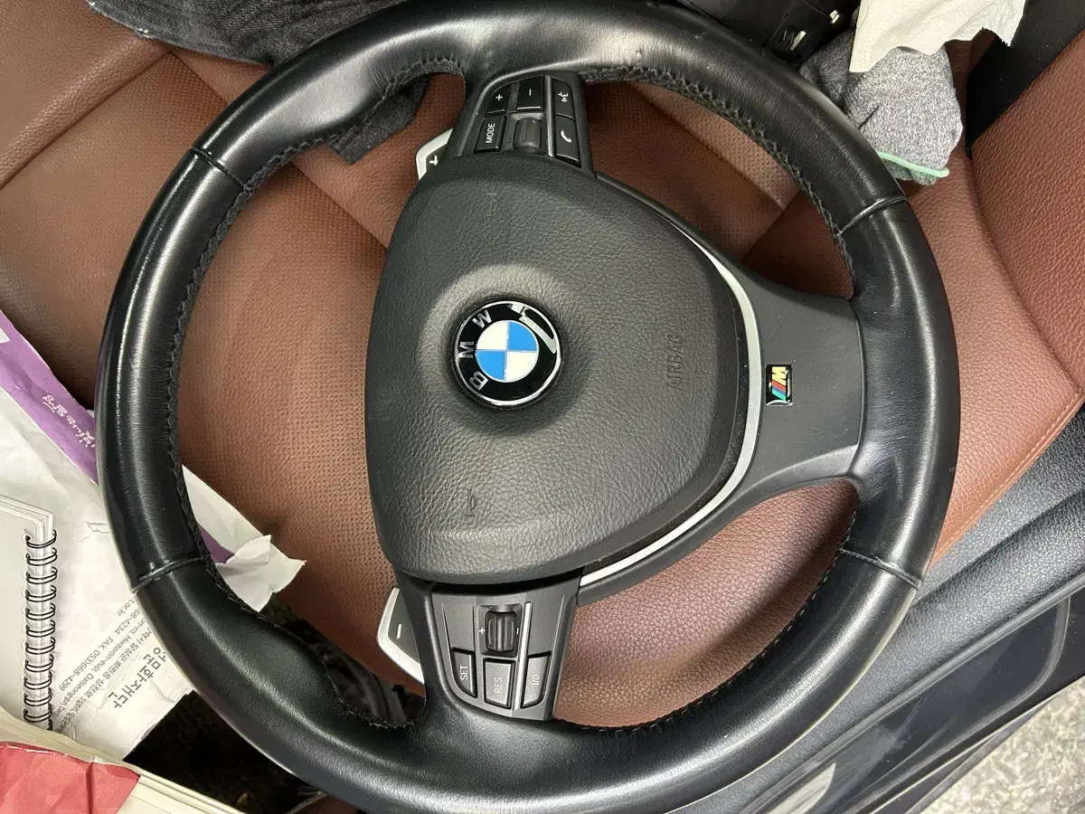 Bmw F10 스포츠핸들 싱글에어백