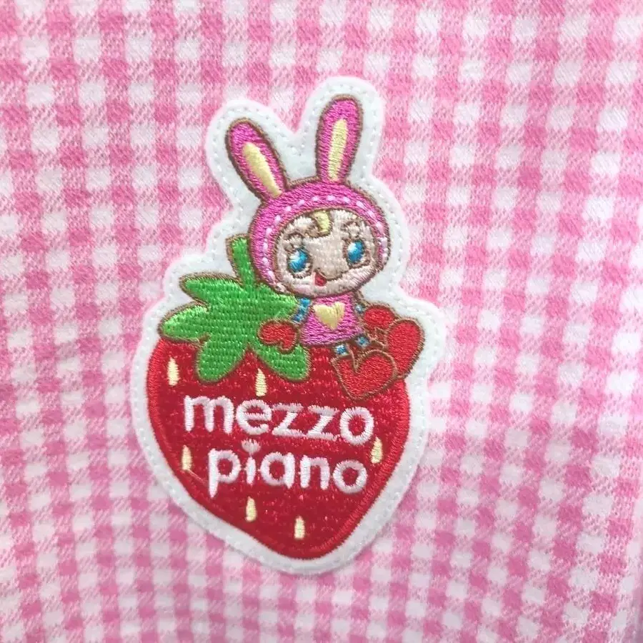 메조피아노 MEZZO PIANO 핑크 집업자켓