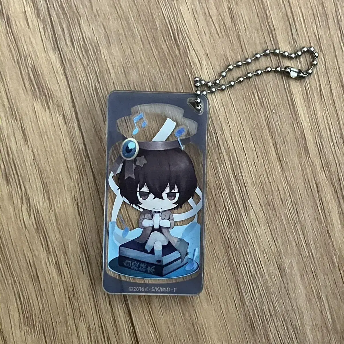 Moonshadow Dogs Dazai acrylic keyring Moonshadow Dogs DazaiOsamu Goods