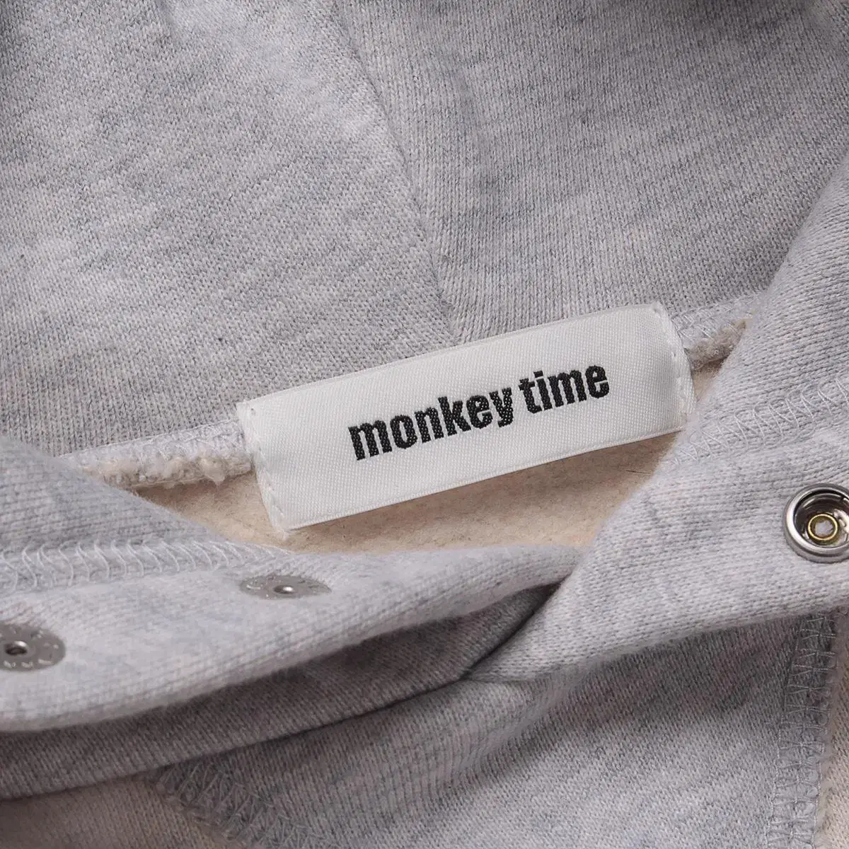 Monkey Time 몽키 타임 투톤 후드 티셔츠