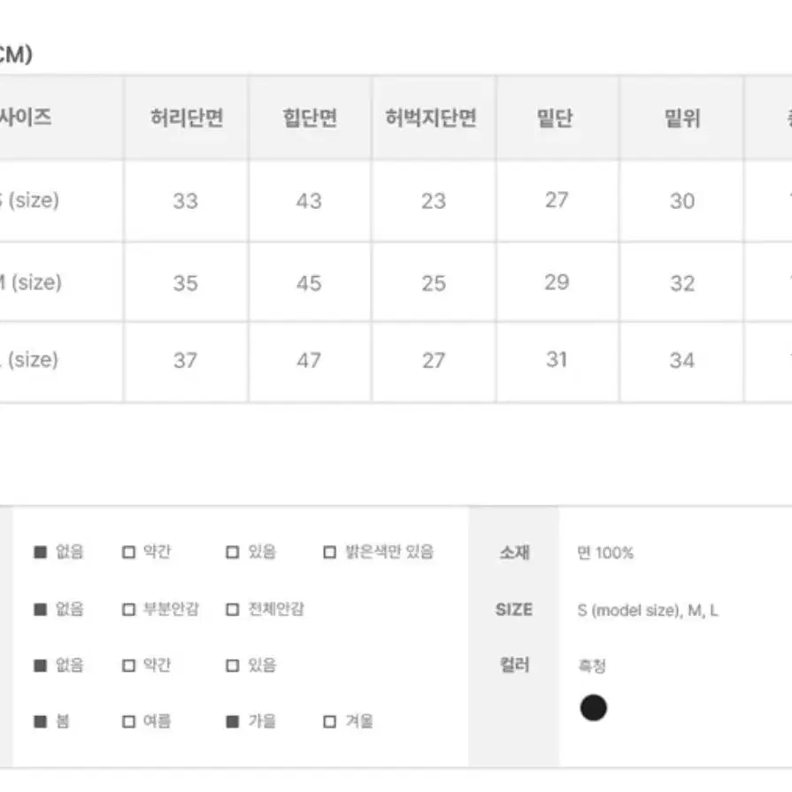 Y2k 빈티지 흑청 데님 팬츠