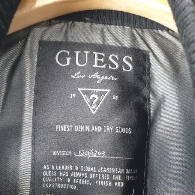 R8622 게스 GUESS 남XL POLY 겨울 집업점퍼자켓/더크