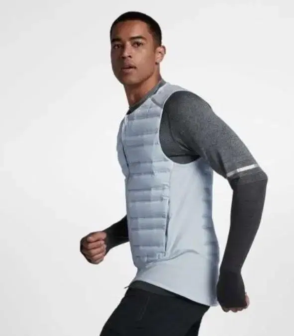 (golf.running)nike aeroloft running vest wolf grey xl(110)