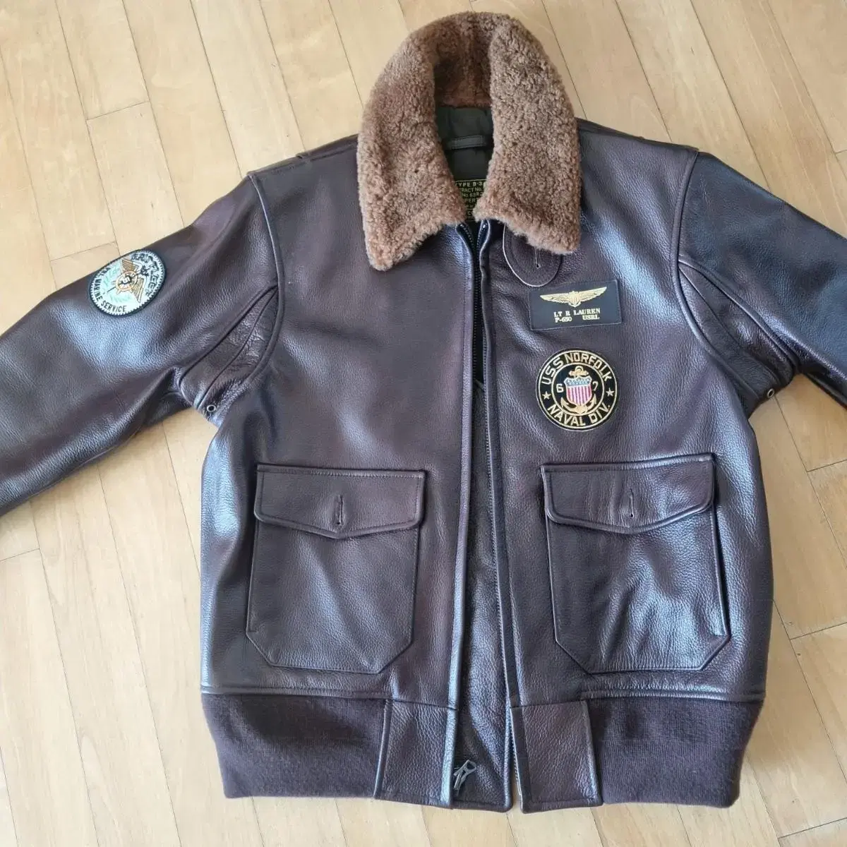 폴로랄프로렌 The Iconic G-1 Bomber Jacket