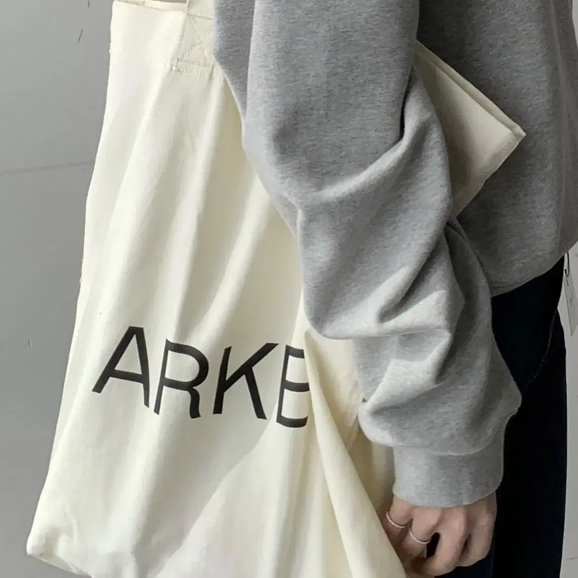 [새상품] 아르켓 ARKET 에코백