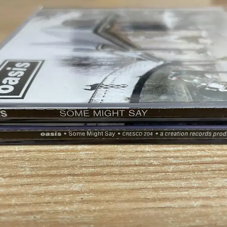 오아시스 Some Might Say 95년 유럽발매 초판 싱글 CD