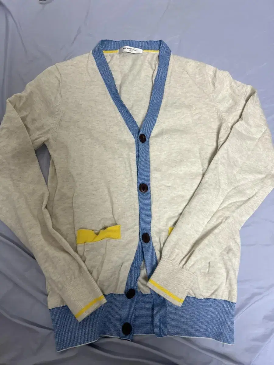 Bean Pole Cotton Cardigan S 90