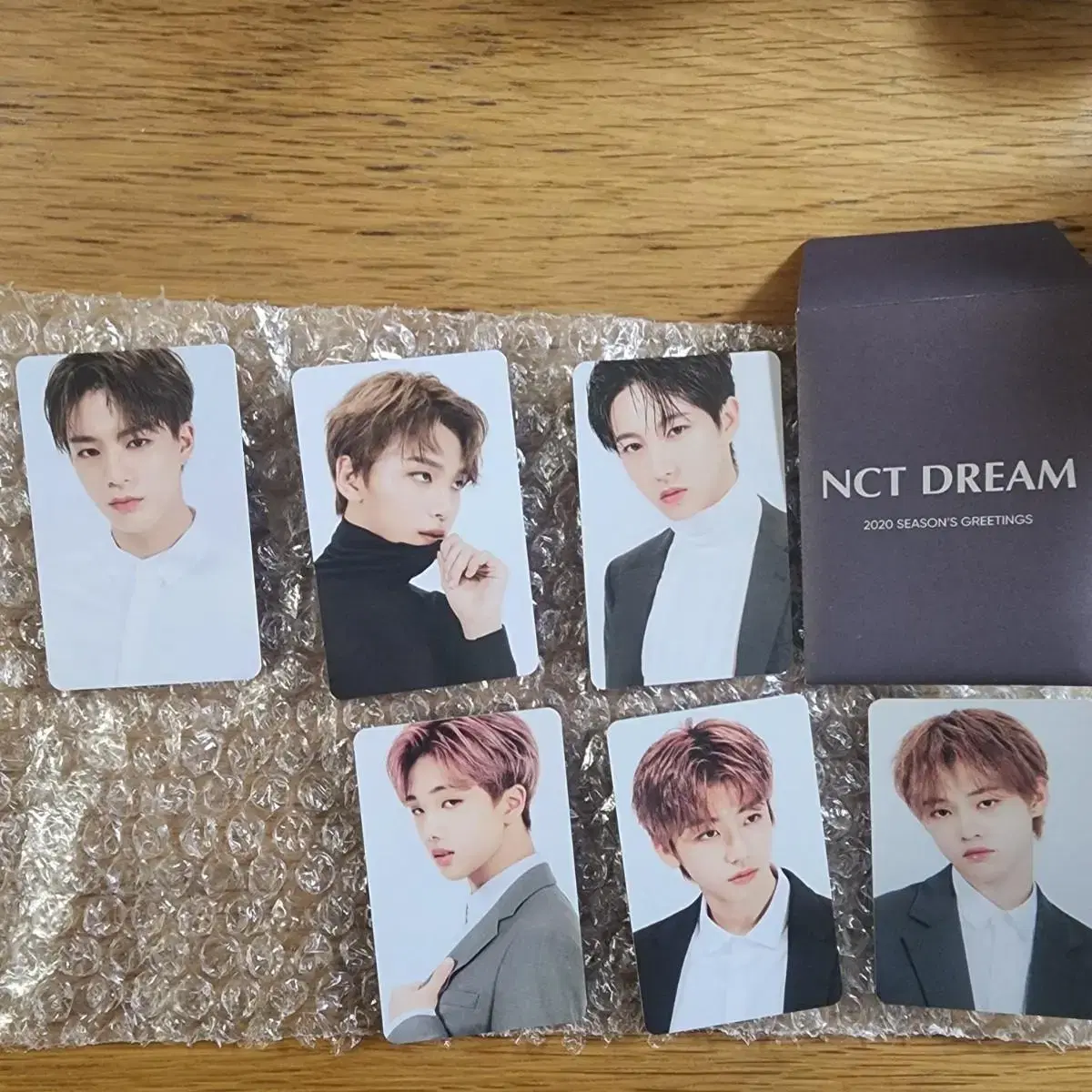 엔시티드림 포카 nctdream 2020 시그 시즌그리팅 런쥔 재민 제노