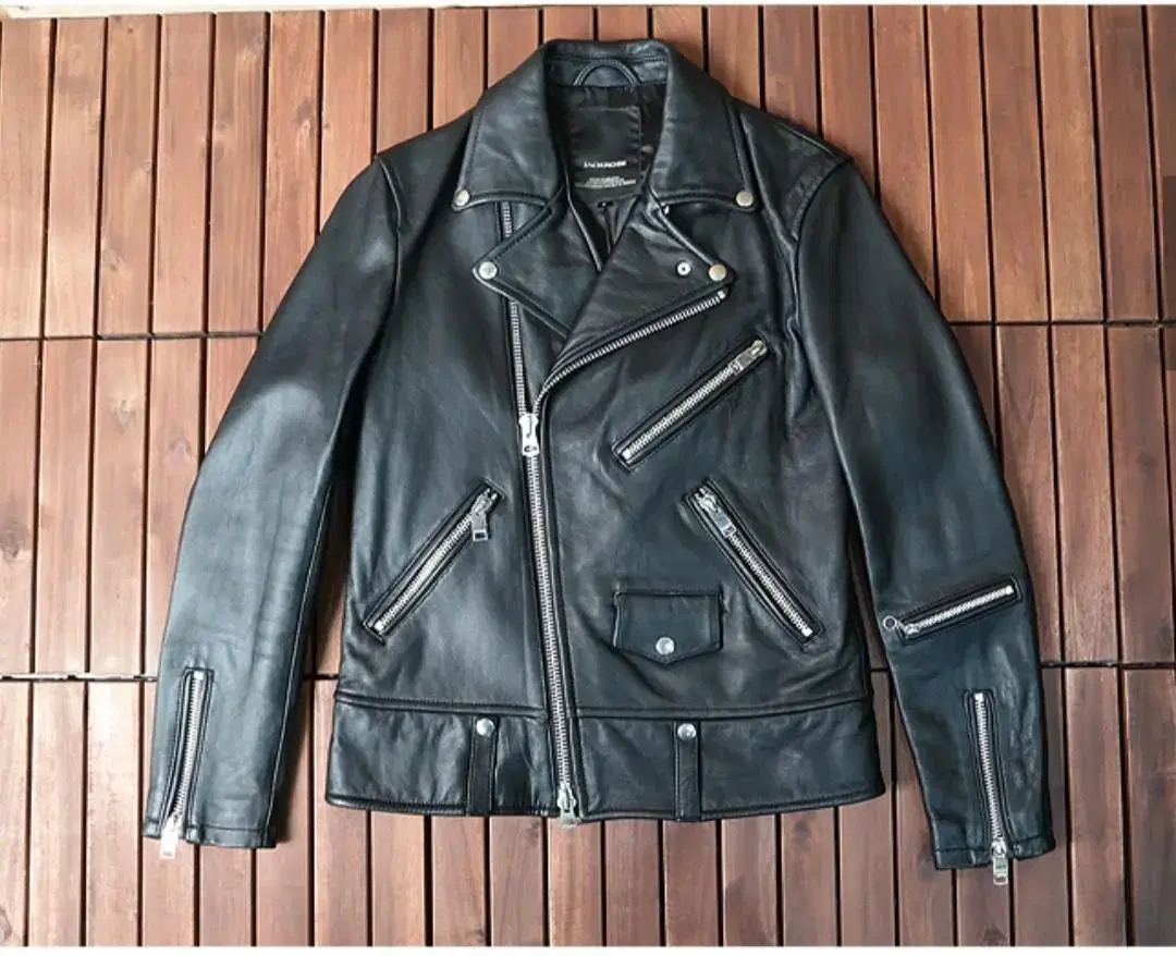 Japanese version of the JACKROSE sheepskin rider jacket