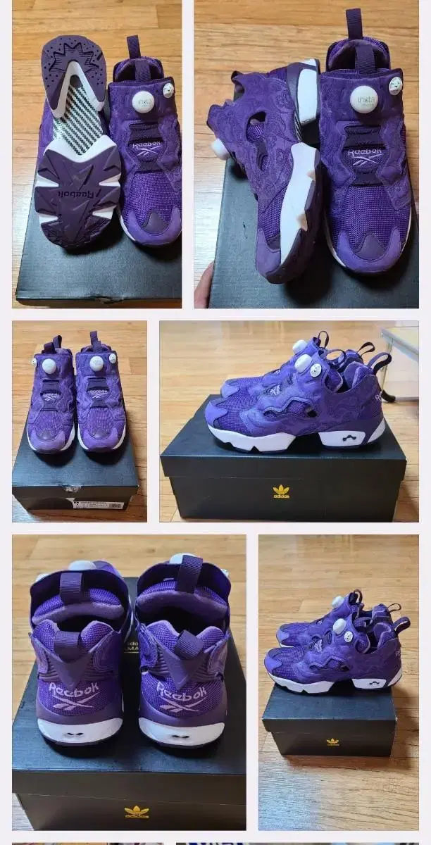 Reebok Instapump Purple 240^^ (230-235 available)