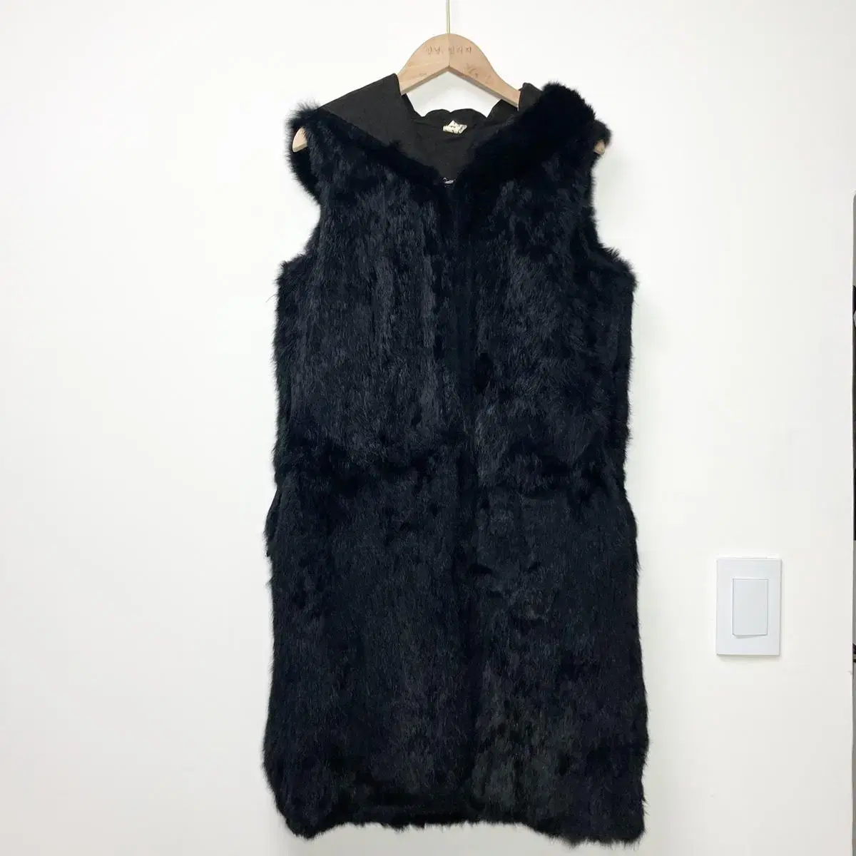 토끼털 조끼 Size M Rabbit Fur Vest