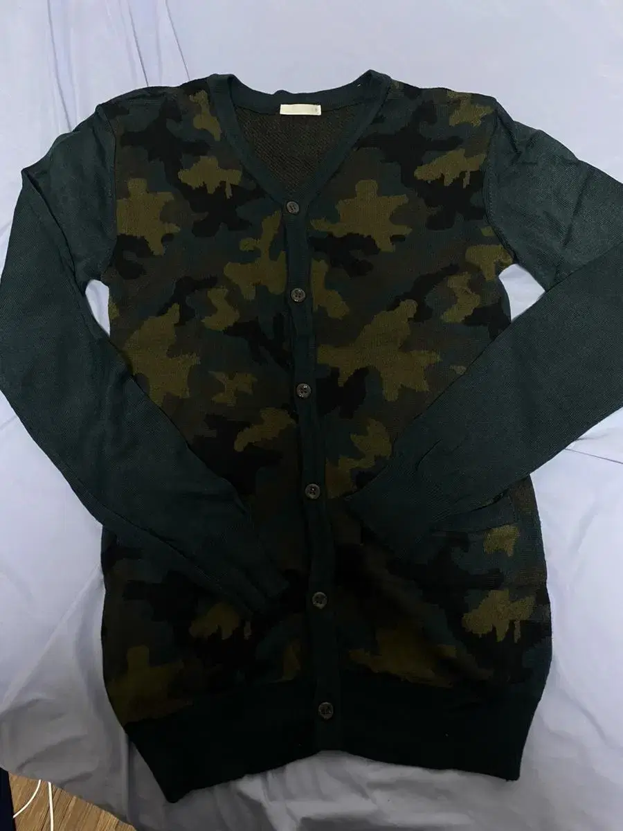 Camo Cardigan S