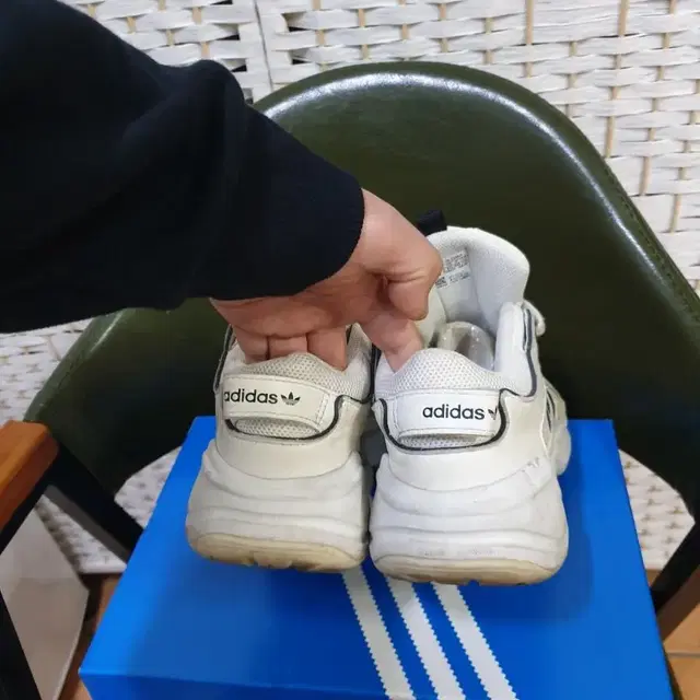 adidas 아디다스 스포츠 테프라 러너 운동화 255mm