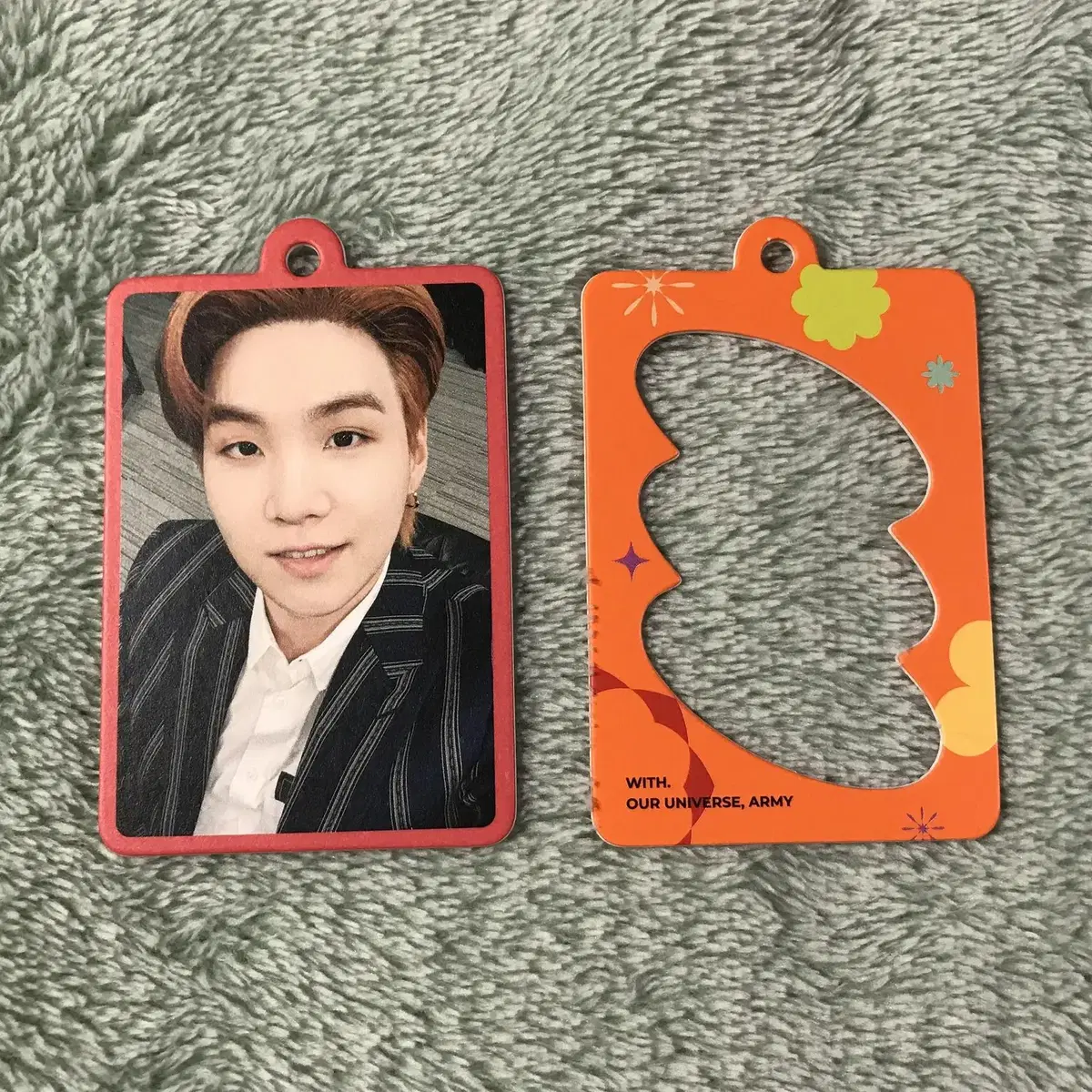 방탄소년단 퍼투댄 PTD US 디코 포토참 윤기 슈가 SUGA CHARM