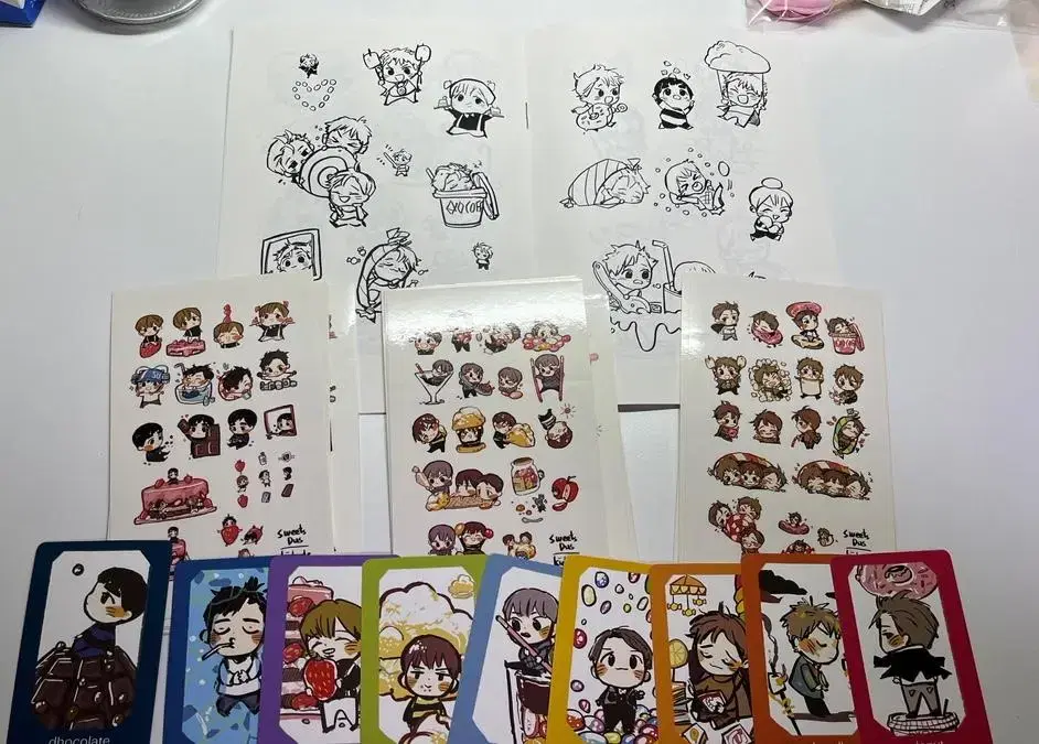 Exo unofficial goods Schwanim sticker Sweetus