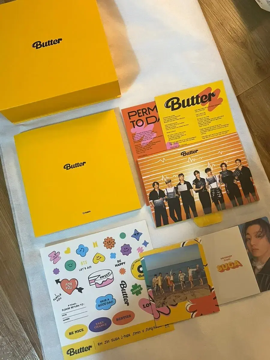 BTS BUTTER 앨범 두가지 버전 일괄