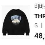 비바스튜디오 THREE PUPPIES CREWNECK JA [BLACK]