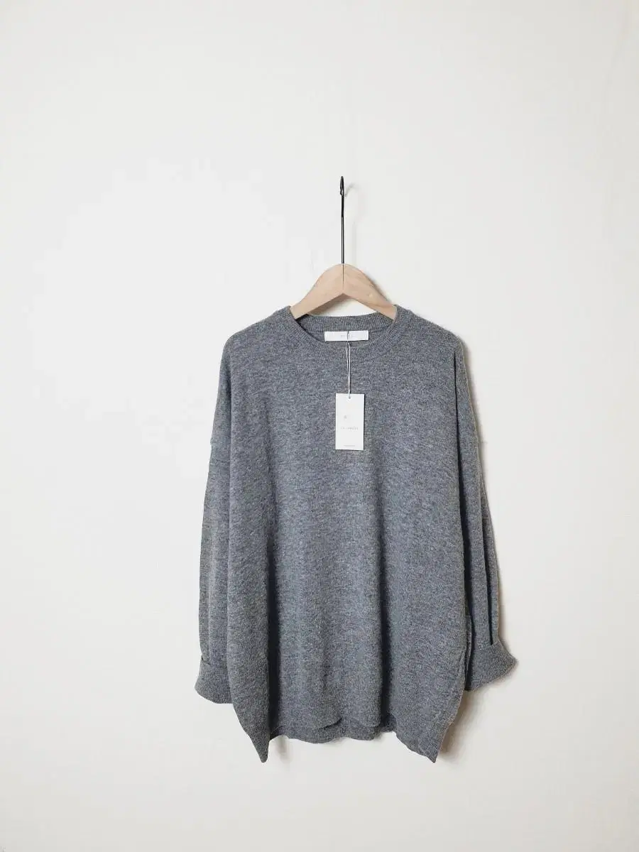 (New) Cashmere gray loose knit (cash10, wool30)