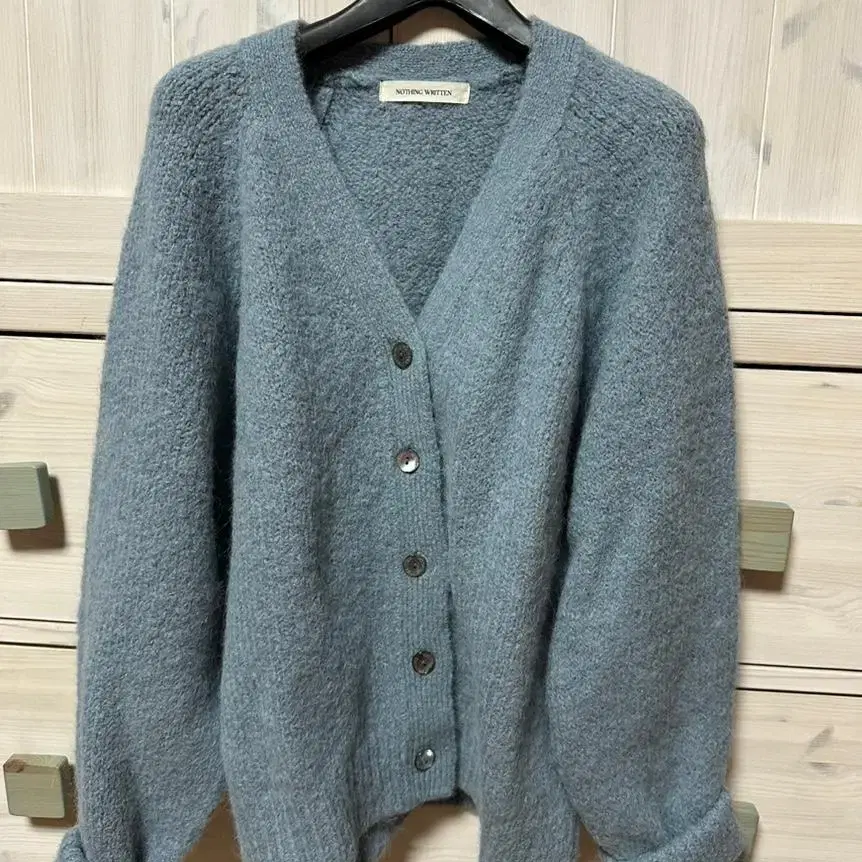 낫띵리튼 가디건 Volume alpaca cardigan :)