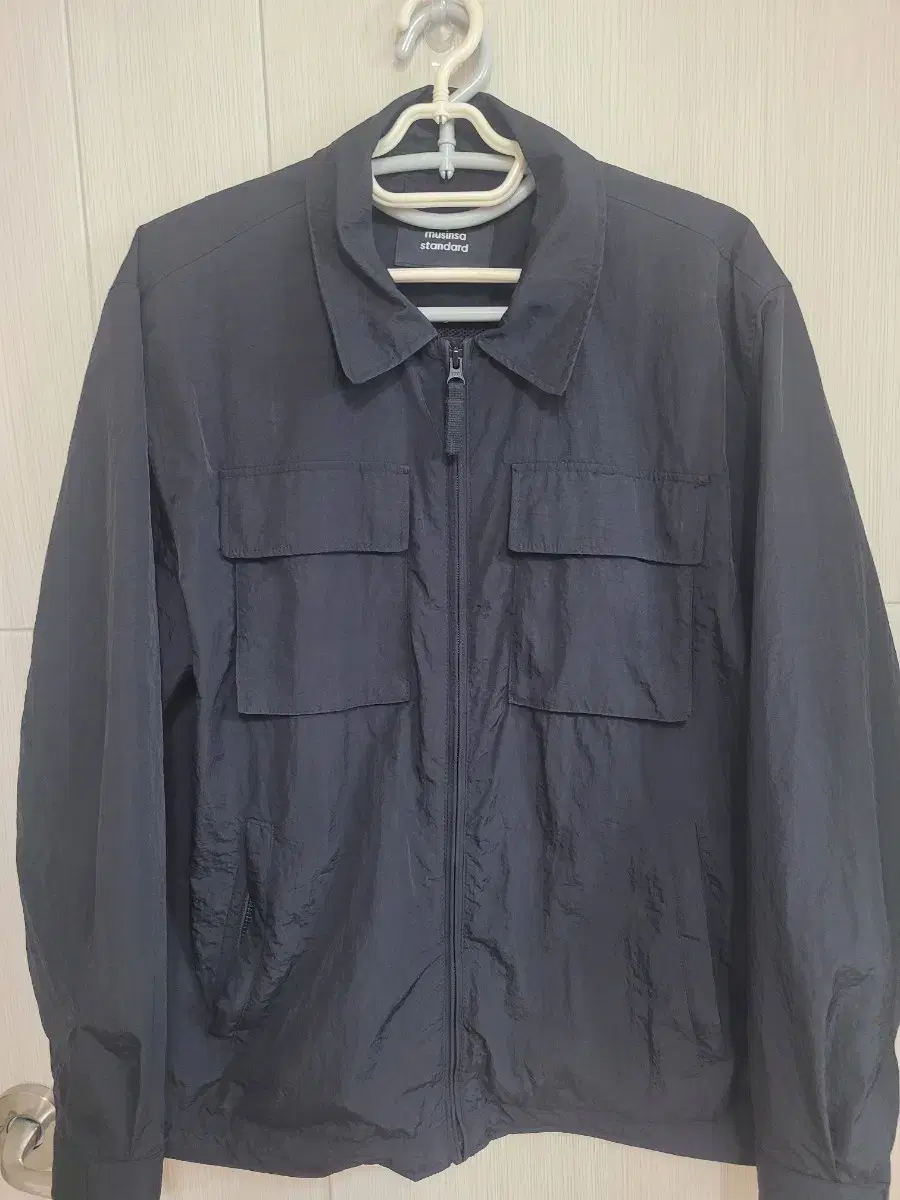 Gentleman's Windbreaker Shirt Jacket Size 100 Black