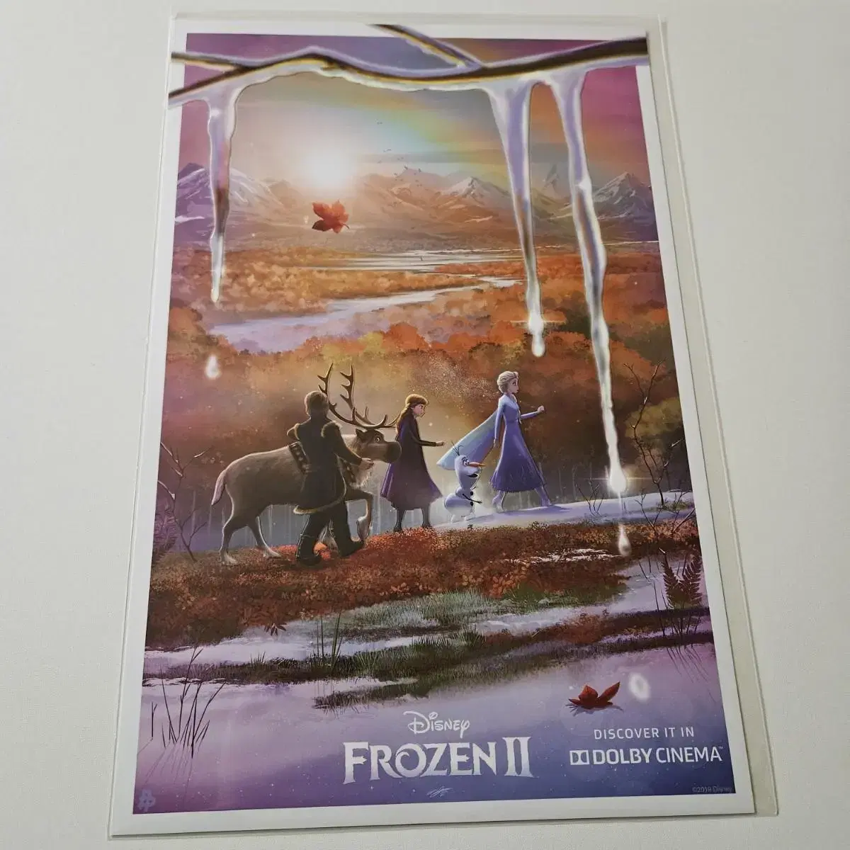 Frozen 2 Dolby Poster