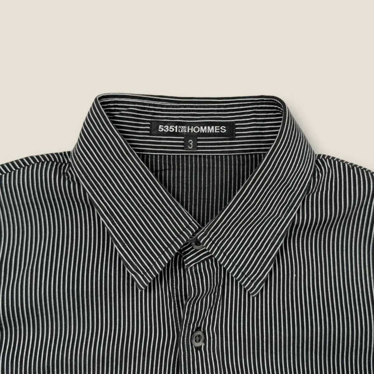 5351 Pour Les Homme Stripe shirts