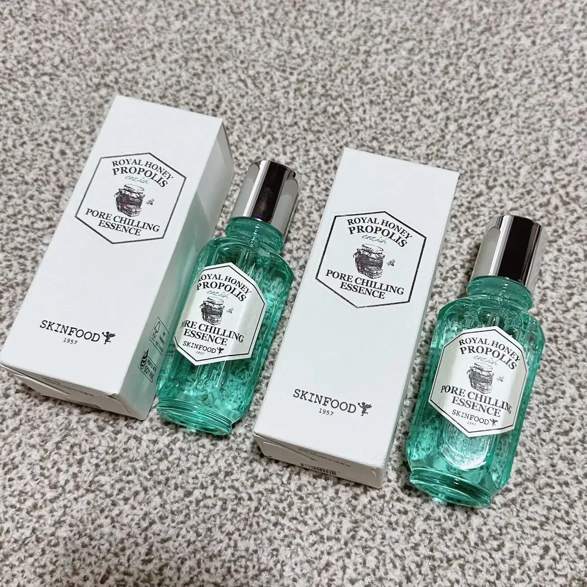 새상품) 스킨푸드 로열허니 프로폴리스 인리치 포어 칠링 에센스 50ml