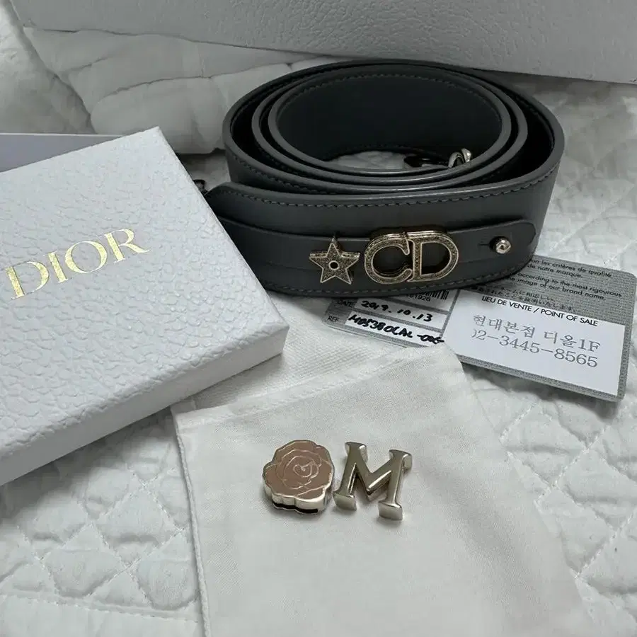 디올 Dior my abc레이디백 스몰  그레이