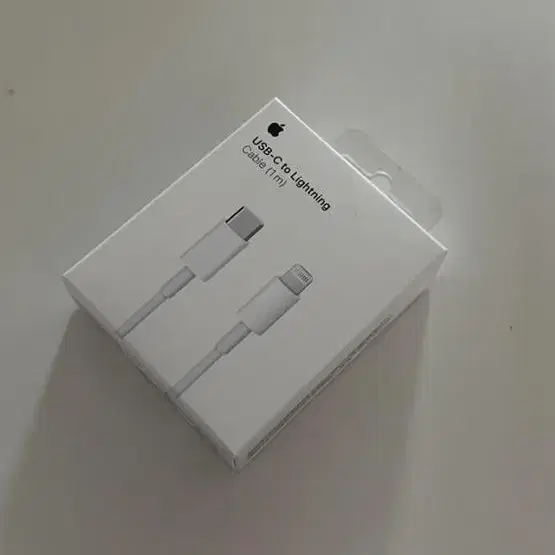 애플 정품 USB C to lightning 충전순