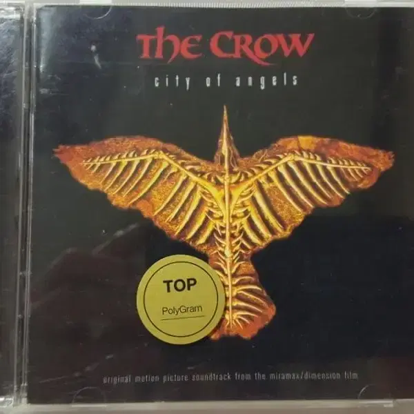 THE CROW - OST CD 2장