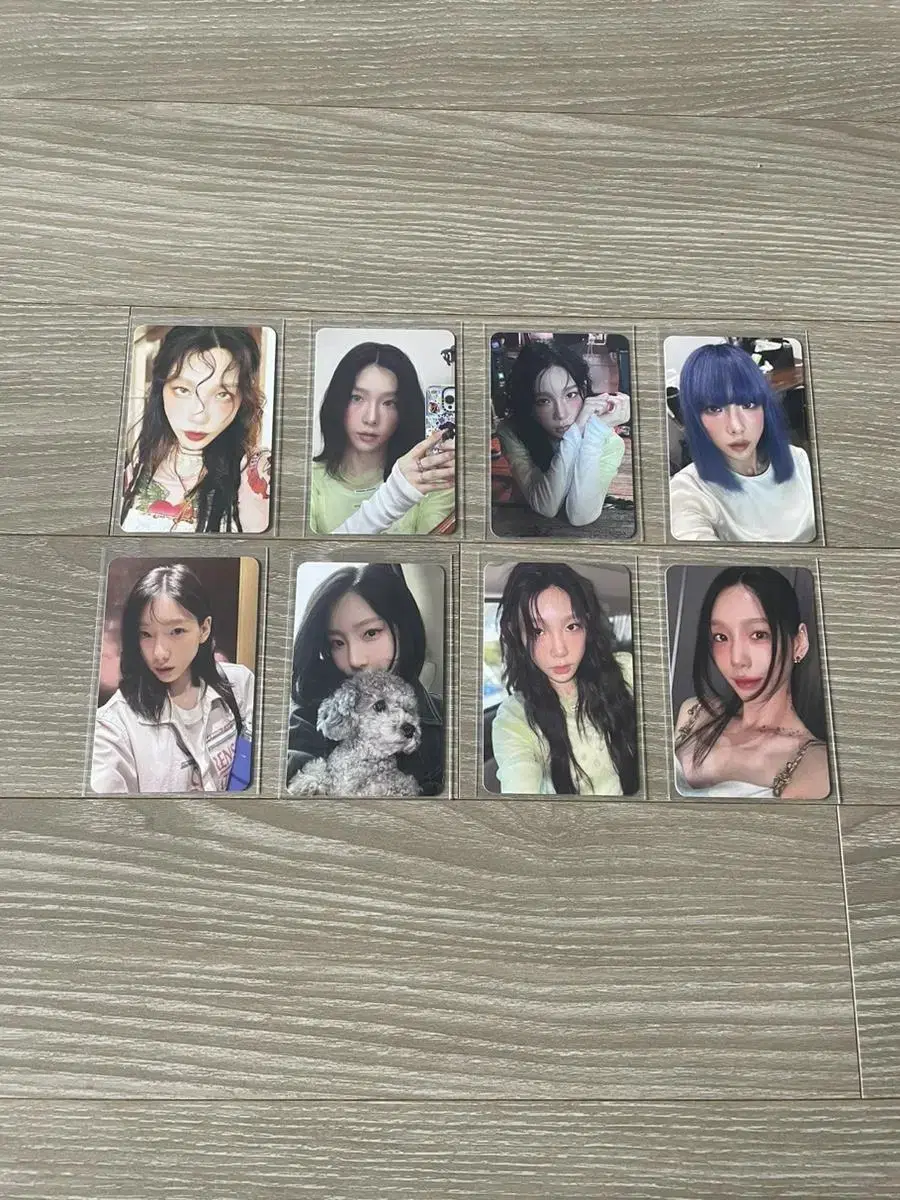 taeyeon_to x photocard (8 cards in bulk)