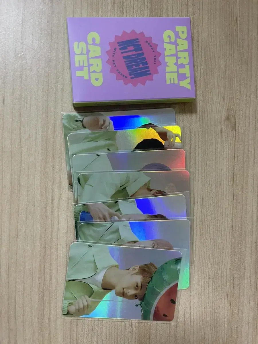 nct dream seasons greetings party game aladin pre-order benefit wts