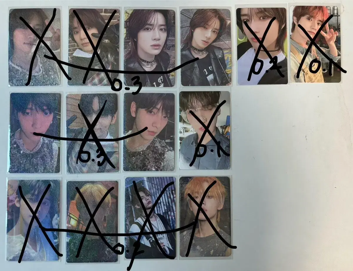 txt photocard wts Freefall Schrera weverse pre-order benefit beomgyu soobin yeonjun taehyun Hearning