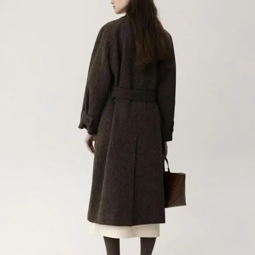 킨더살몬 코트 Scotchtweed Wool Single Coat