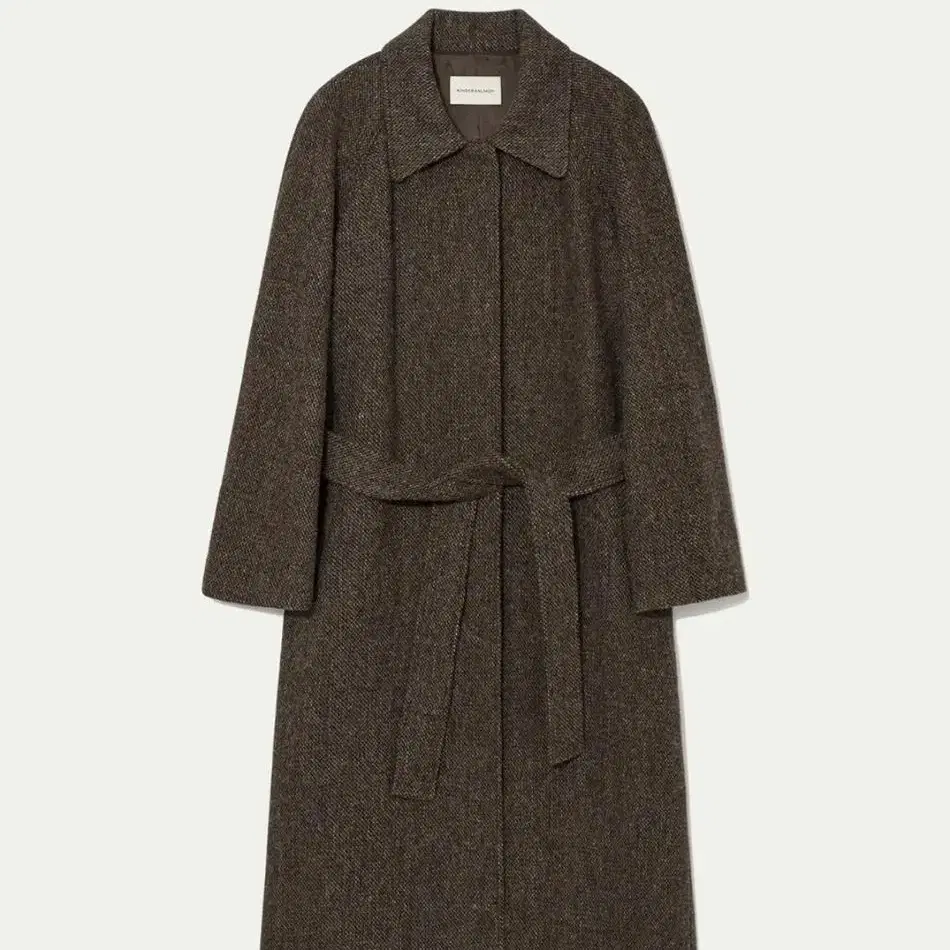 킨더살몬 코트 Scotchtweed Wool Single Coat