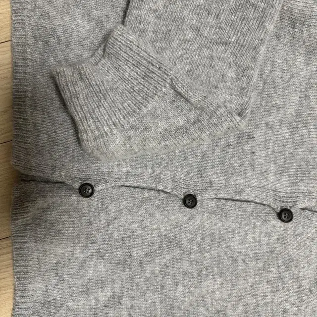 하베크 가디건  HAVEC Alpaca Wool Collar Knit C