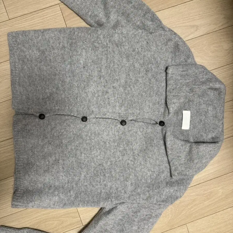 하베크 가디건  HAVEC Alpaca Wool Collar Knit C