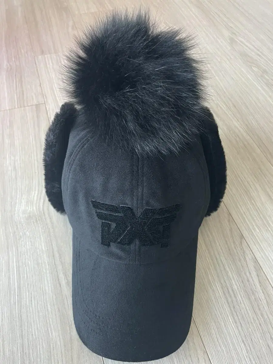 pxg 모자 털모자 골프모자