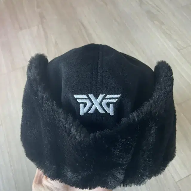 pxg 모자 털모자 골프모자