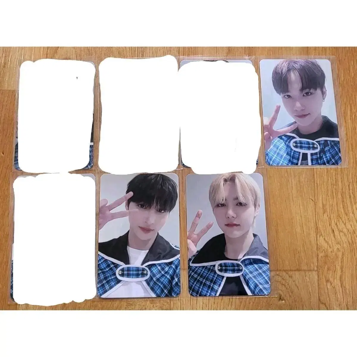 ampersandone makestar unreleased photocard checkered cloak wts sell buncheol