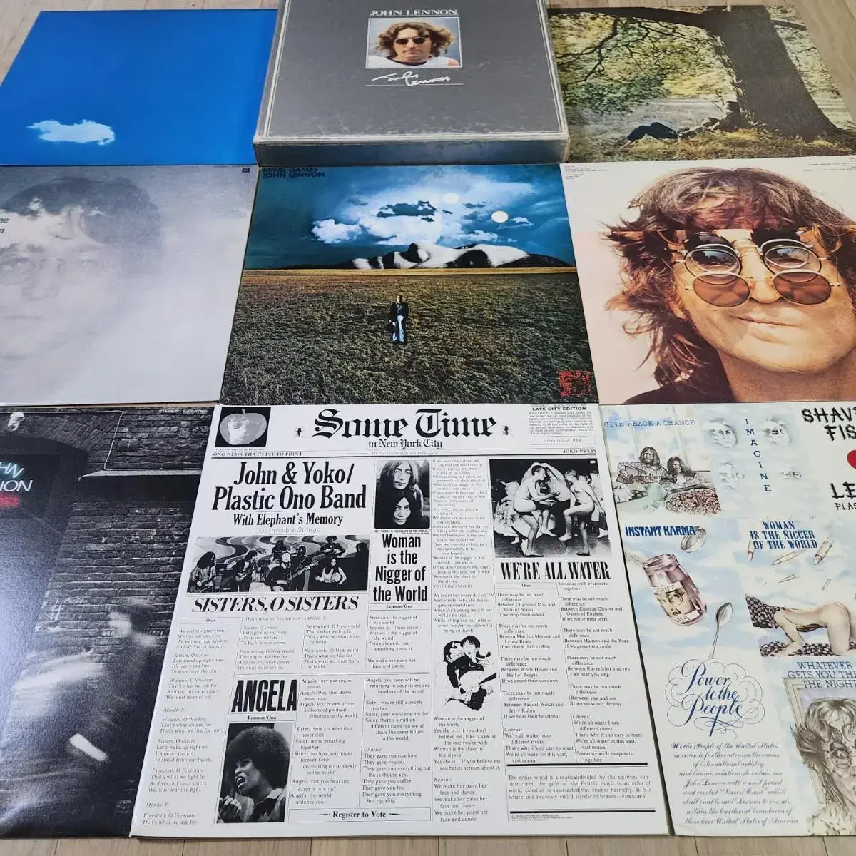 존레논(John lennon) 박스반 9LP(희소반)