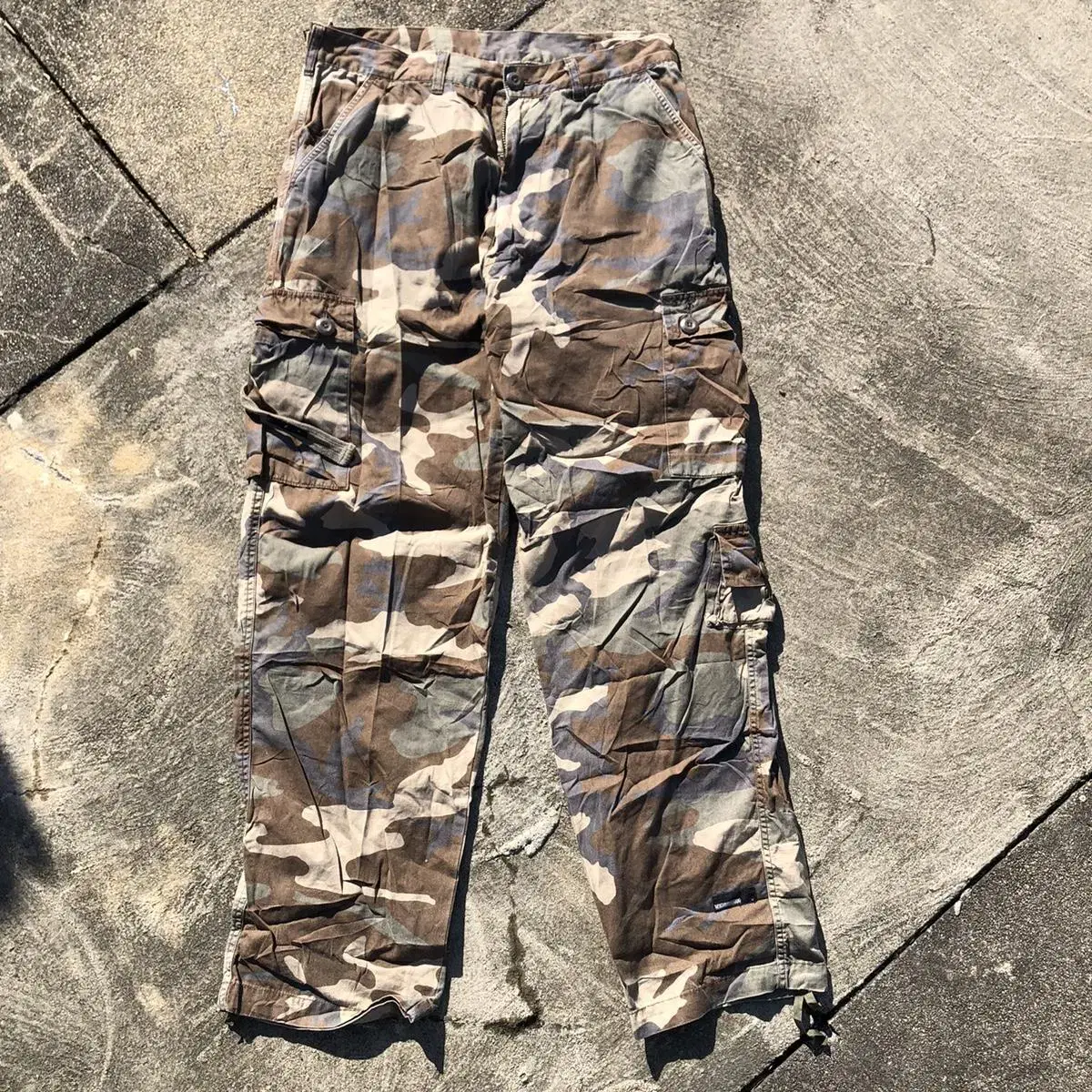 [31] Neighborhood Camo Pattern Cargo Military Pants