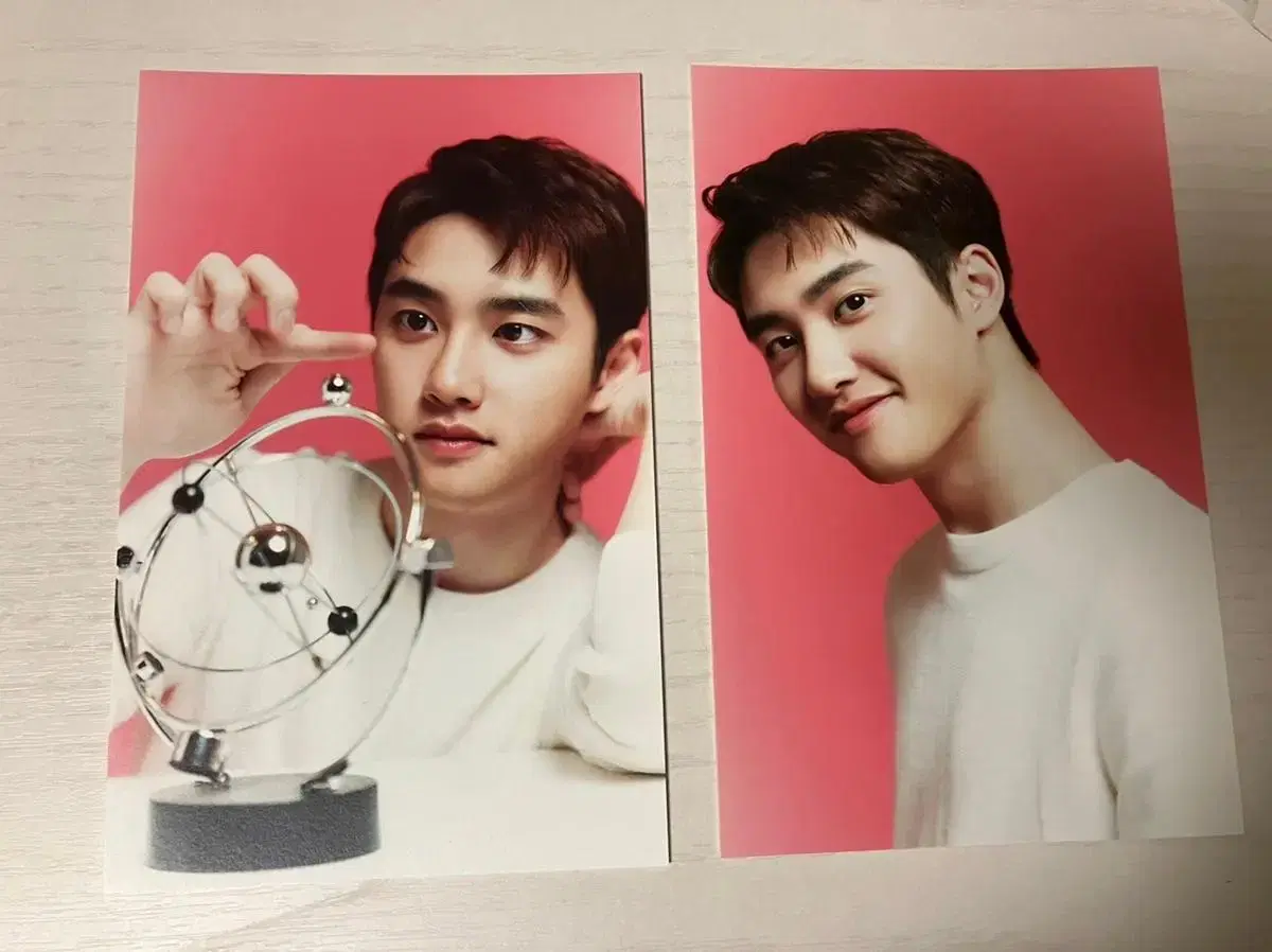 EXO 2023 Season's Greetings d.o. xiumin kai suho Postcard